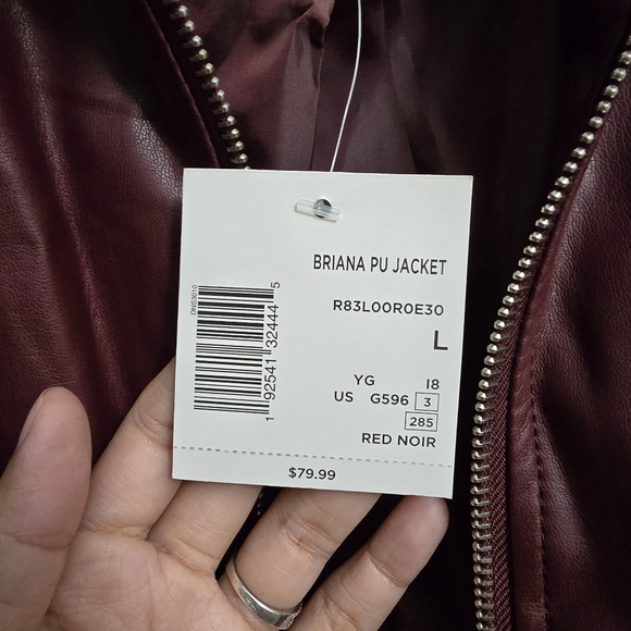 G by Guess Briana PU Jacket - Picture 10 of 12